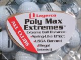 Poly Max Extremes Extra Golf Driving Distance package of 18