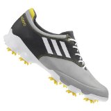 adidas Men's Adizero Tour Golf Shoe,Light Grey/Running White/Graphite,10.5 M US