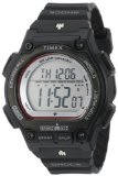 Timex Men's T5K584 Ironman Traditional Shock Steel 30-Lap Black Resin Strap Watch