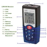 Koolertron CEM LDM-100 Professional Digital Laser Distance Meter Volume Tester 50m Measure Range Finder