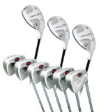 Pinemeadow Command 3, 4 and 5 Hybrid Iron Set (Right-Handed, Graphite, 6-SW, Steel)